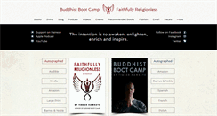 Desktop Screenshot of buddhistbootcamp.com