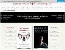 Tablet Screenshot of buddhistbootcamp.com